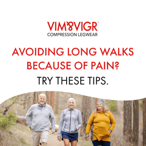 Our tips for a pain-free walk 🚶‍♀️