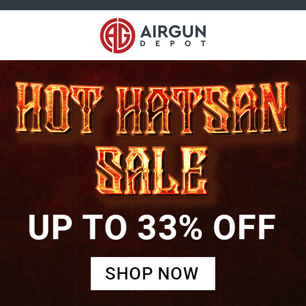 Hatsan Sale: Up to 33% OFF