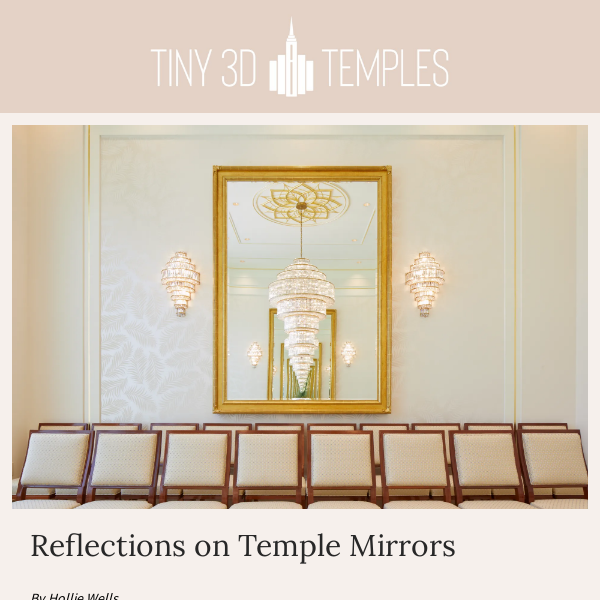 Reflections on Temple Mirrors