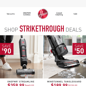 Shop BIG Strikethrough Deals