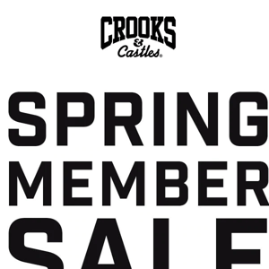 Spring Member Sale - 35% off this weekend for members