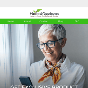 🤩Order Herbal Goodness & Get Exclusive Product Updates!🤩