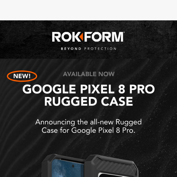 🚀 NEW LAUNCH: Google Pixel 8 Pro Rugged Case!