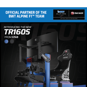 Introducing the new TR160S Racing Simulator! 🏎️
