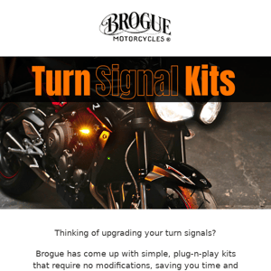 Brogue Turn Signal Kits