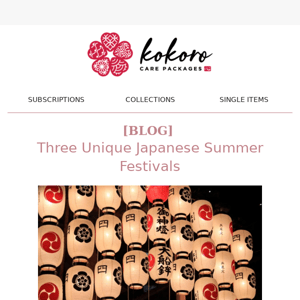 🎆BLOG: Three Unique Japanese Summer Festivals