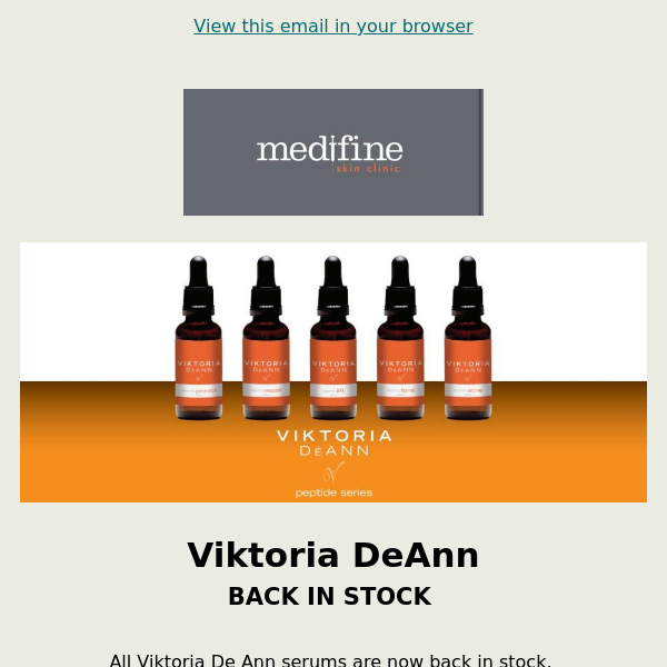 Viktoria DeAnn BACK IN STOCK