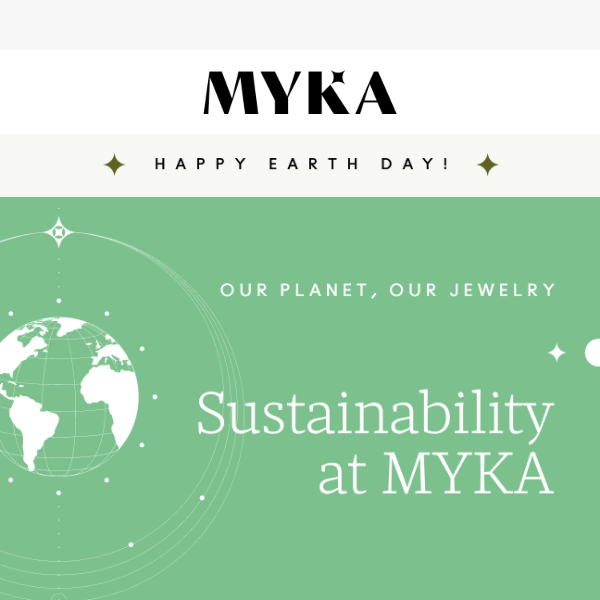 Sustainability at MYKA: Earth Day 2023