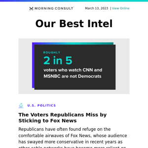 Our Best Intel: March 13, 2023