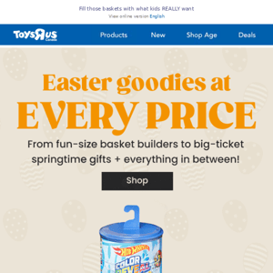 Easter gifts at every price! 🛍️🐰🛍️