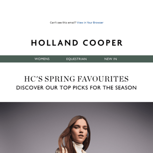 HC's Spring Favourites 💚