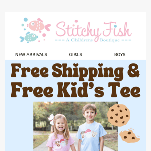 Get Free Shipping & A Free Gift Today!