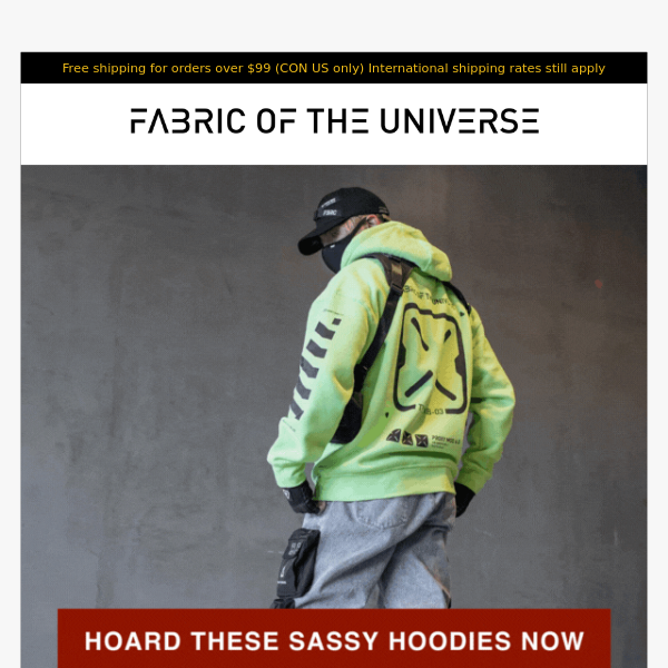  Fabric of the Universe: Hoodies