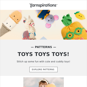 50+ toy-tally adorable patterns! 🧸
