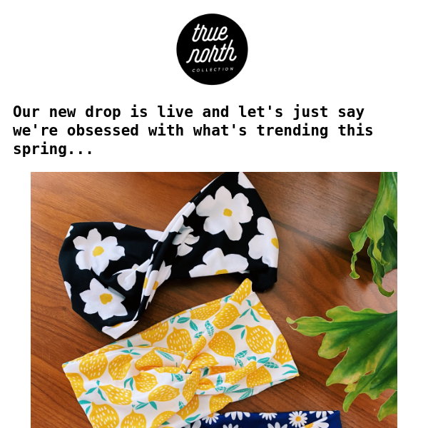 OUR NEW SPRING DROP IS LIVE! 🌼🌼🌼