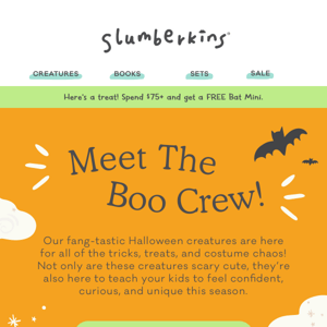 Boo 👻  Meet Our Halloween Crew