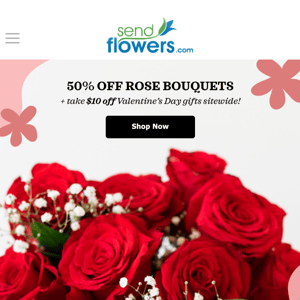 Rose Week! Shop Early & Save Up to 50% Off