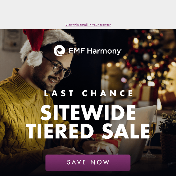 🌐 Last Chance! Sitewide Tiered Sale Ends Soon!