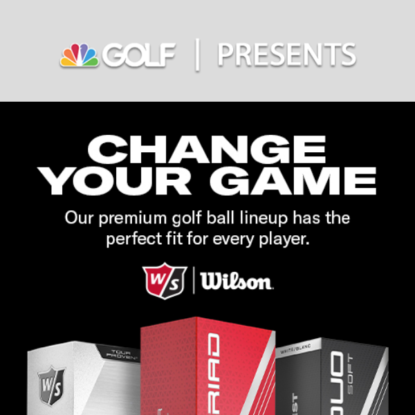 Wilson's New Premium Ball Line-Up