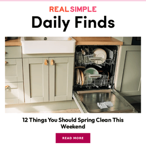 12 Things You Should Spring Clean This Weekend