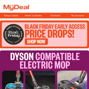 Trend Alert! Dyson Compatible Electric Mop 😎