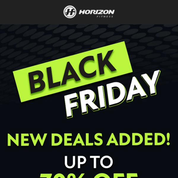 Black Friday Is Here. New Deals added!