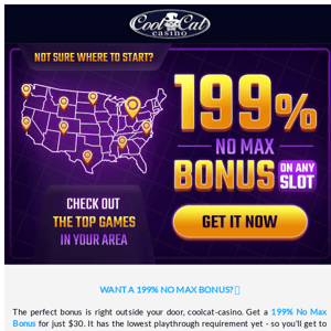 Want a 199% No Max Bonus? 💵