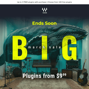 Biggest Plugin Savings 😎 BIG March Sale