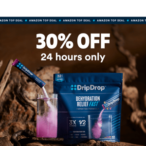 24-hr only 30% OFF 🎉