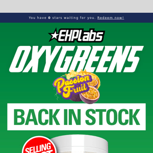 OXYGREENS is now BACK IN STOCK 🚨