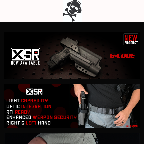 Introducing the new XSR Level 2 Duty Holster