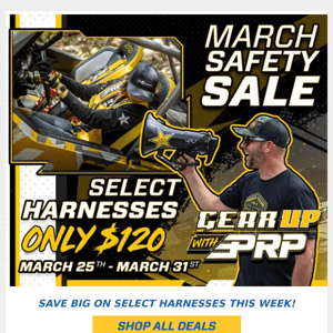 March Safety Sales Start TODAY 🚨 Save Big on Harnesses, Tie Downs, and More!