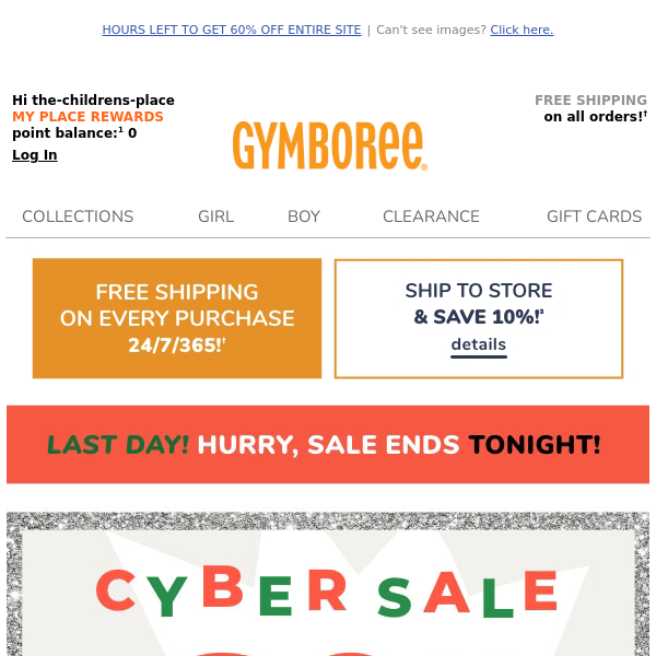⚠️60% OFF EVERYTHING - CYBER SALE ENDS TODAY