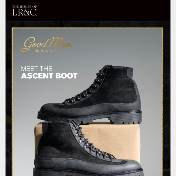 Be the first to wear the new Ascent boot 🥾