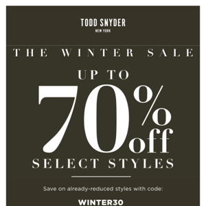 TICK-TOCK: 70% Off Ends Tomorrow