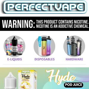 NEW Hyde Pod Juice Have Arrived 🔥