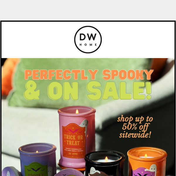 Wick-edly good deals - this weekend only! 🎃