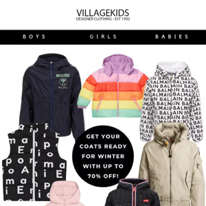 Get Your Winter Coats Ready❄️🛍️