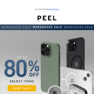Unlock 80% off at Peel - Act Fast!