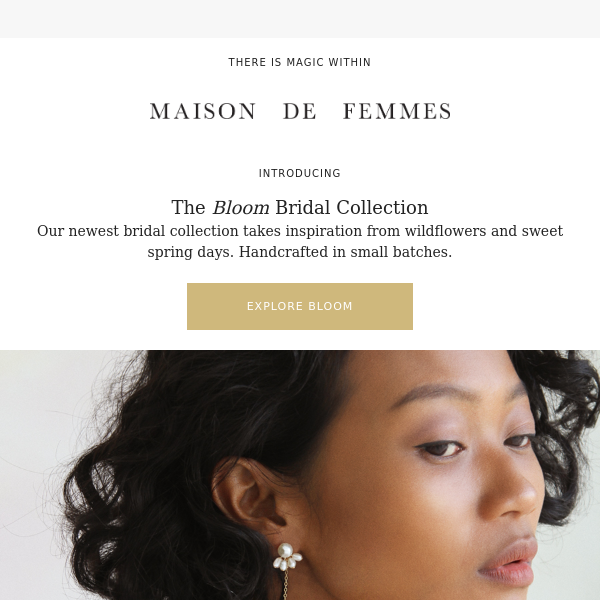 NEW 💐 Bloom Bridal Collection
