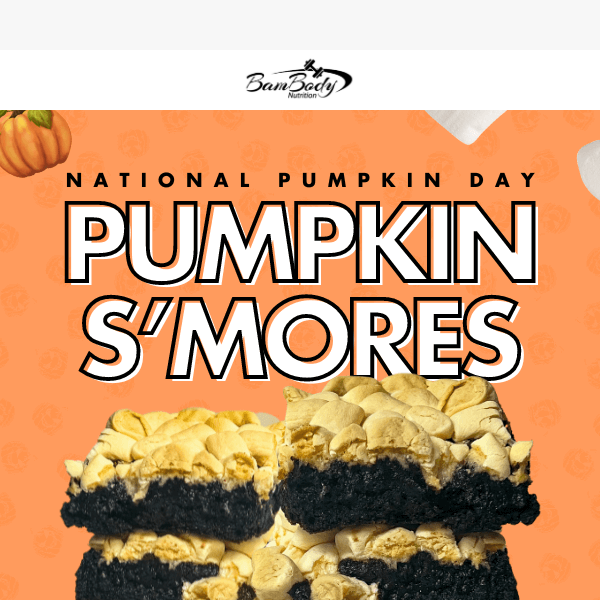 🍁 Fall for Pumpkin S'mores
