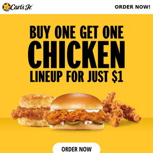 Chick Out this Buy 1 Get 1 for $1 Deal