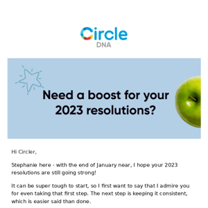 Circler, need a boost for your 2023 resolutions?