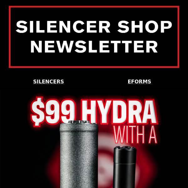 Buy One, Get A $99 Silencer; & Free $100 Gift Cards