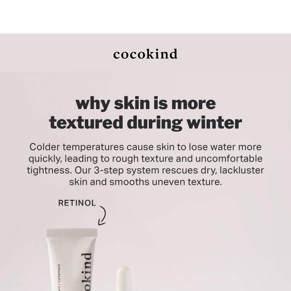 Dealing with textured skin?