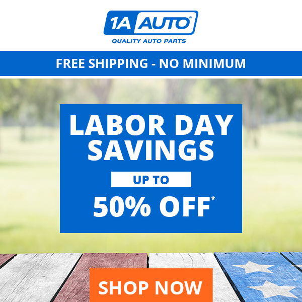 [Up to 50% Off] Labor Day Savings Ends Soon!