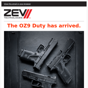 The OZ9 Duty has arrived!