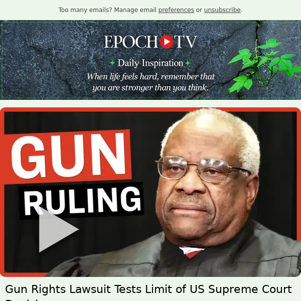 Gun Rights Lawsuit Tests Limit of US Supreme Court Decision