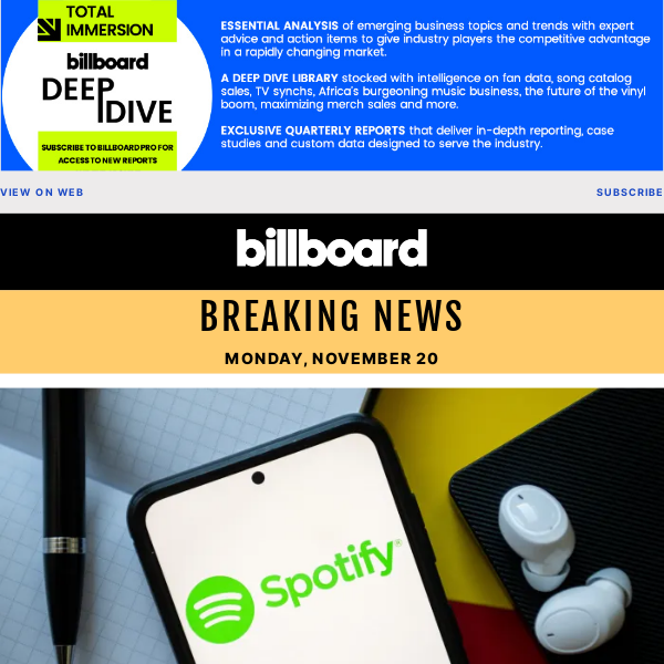 Spotify Leaving South American Nation Over Copyright Law