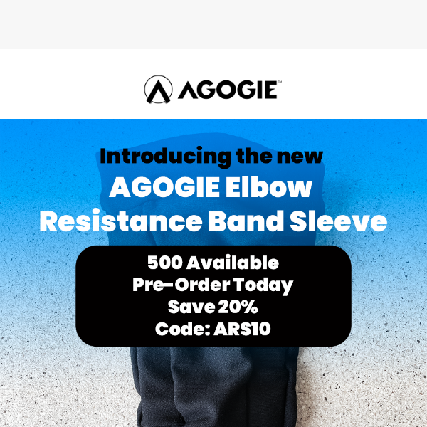 AGOGIE Resistance Band Elbow Sleeve - Agogie